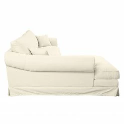 Maison Belfort Ecksofa Saltum Webstoff - Cremeweiß - Longchair davorstehend links -Wohnzimmermöbel boutique en ligne ecksofa saltum webstoff longchair davorstehend links cremeweiss 4214080