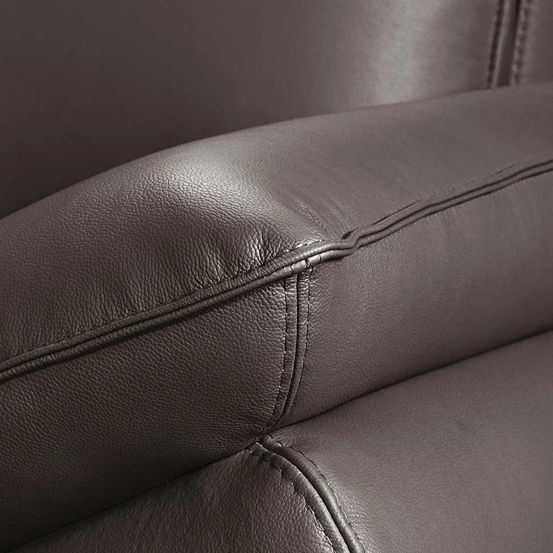 Loftscape Ecksofa Sharon Echtleder - Mokka - Longchair davorstehend links - Ohne Kopfstütze 3 Loftscape Ecksofa Sharon Echtleder - Mokka - Longchair davorstehend links - Ohne Kopfstütze – Bild 3