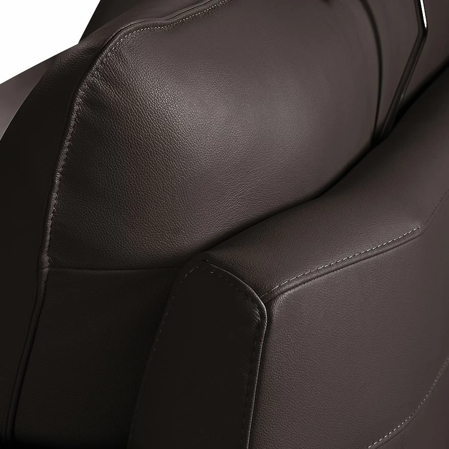 Loftscape Ecksofa Sharon Echtleder - Mokka - Longchair davorstehend links - Ohne Kopfstütze 4 Loftscape Ecksofa Sharon Echtleder - Mokka - Longchair davorstehend links - Ohne Kopfstütze – Bild 4