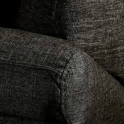 Loftscape Ecksofa Sharon - Webstoff Braun-Schwarz - Ottomane davorstehend links - Ohne Kopfstützen -Wohnzimmermöbel boutique en ligne ecksofa sharon webstoff braun schwarz ottomane davorstehend links 414233