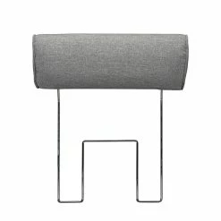 Loftscape Ecksofa Sharon - Webstoff Grau - Ottomane davorstehend links - Mit 2 Kopfstützen -Wohnzimmermöbel boutique en ligne ecksofa sharon webstoff grau ottomane davorstehend links 414305