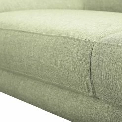 Loftscape Ecksofa Silvano - Webstoff Grün - Longchair davorstehend links - ohne Kopfstütze -Wohnzimmermöbel boutique en ligne ecksofa silvano webstoff gruen longchair davorstehend links 514152