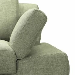 Loftscape Ecksofa Silvano - Webstoff Grün - Longchair davorstehend links - ohne Kopfstütze -Wohnzimmermöbel boutique en ligne ecksofa silvano webstoff gruen longchair davorstehend links 514155