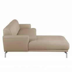 Fredriks Ecksofa Sisto I Echtleder - Cappuccino - Longchair davorstehend links -Wohnzimmermöbel boutique en ligne ecksofa sisto i echtleder longchair davorstehend links cappuccino 3607405