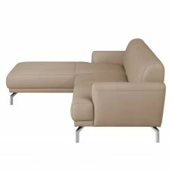 Fredriks Ecksofa Sisto I Echtleder - Cappuccino - Longchair davorstehend links -Wohnzimmermöbel boutique en ligne ecksofa sisto i echtleder longchair davorstehend links cappuccino 3607417