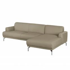 Fredriks Ecksofa Sisto II Echtleder - Taupe - Longchair davorstehend rechts -Wohnzimmermöbel boutique en ligne ecksofa sisto ii echtleder longchair davorstehend rechts taupe 3609049