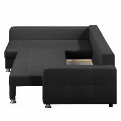 Fredriks Ecksofa Upwell (mit Schlaffunktion) - Strukturstoff -Wohnzimmermöbel boutique en ligne ecksofa upwell mit schlaffunktion strukturstoff ottomane davorstehend links anthrazit 5050792