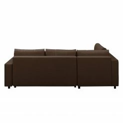 Fredriks Ecksofa Upwell (mit Schlaffunktion) - Strukturstoff -Wohnzimmermöbel boutique en ligne ecksofa upwell mit schlaffunktion strukturstoff ottomane davorstehend links kokosnuss braun 5050636