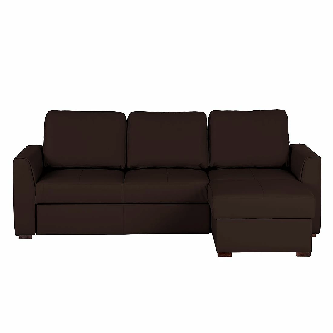 Loftscape Ecksofa Venezia - (mit Schlaffunktion / beidseitig montierbar) Kunstleder - Braun 9 Loftscape Ecksofa Venezia - (mit Schlaffunktion / beidseitig montierbar) Kunstleder - Braun – Bild 9