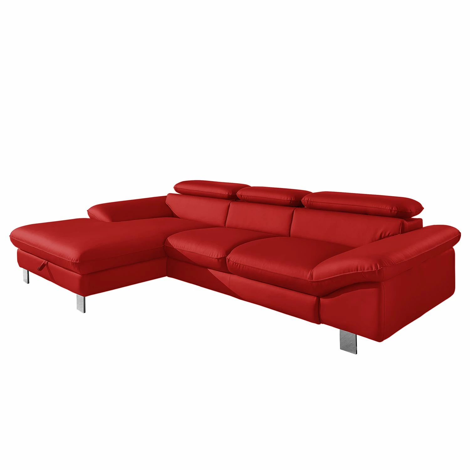 Cotta Ecksofa Waiho Kunstleder - Zinnober - Longchair davorstehend links - Ohne Schlaffunktion 1 Cotta Ecksofa Waiho Kunstleder - Zinnober - Longchair davorstehend links - Ohne Schlaffunktion