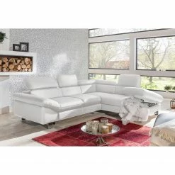 Cotta Ecksofa Waiho Kunstleder - Weiß - Longchair davorstehend rechts - Relaxfunktion - Bettkasten - Schlaffunktion 10 Cotta Ecksofa Waiho Kunstleder - Weiß - Longchair davorstehend rechts - Relaxfunktion - Bettkasten - Schlaffunktion -Wohnzimmermöbel boutique en ligne ecksofa waiho kunstleder ottomane davorstehend rechts mit schlaffunktion weiss 3477389