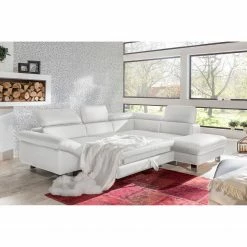 Cotta Ecksofa Waiho Kunstleder - Weiß - Longchair davorstehend rechts - Relaxfunktion - Bettkasten - Schlaffunktion 11 Cotta Ecksofa Waiho Kunstleder - Weiß - Longchair davorstehend rechts - Relaxfunktion - Bettkasten - Schlaffunktion -Wohnzimmermöbel boutique en ligne ecksofa waiho kunstleder ottomane davorstehend rechts mit schlaffunktion weiss 3477393