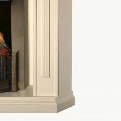 Montreux Elektro-Eckkamin Georgia - Cremeweiß -Wohnzimmermöbel boutique en ligne elektroeckkamin georgia cremeweiss 4169636