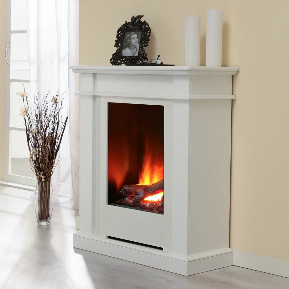 Montreux Elektrokamin Dunwich - Brilliantweiß 4 Montreux Elektrokamin Dunwich - Brilliantweiß – Bild 4