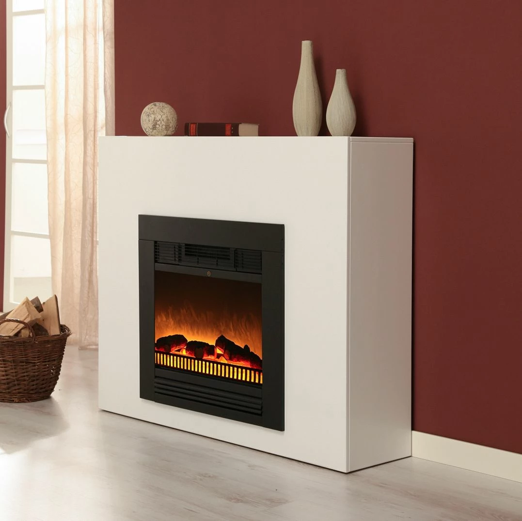 Montreux Elektrokamin Lunnon - Brilliantweiß 3 Montreux Elektrokamin Lunnon - Brilliantweiß – Bild 3