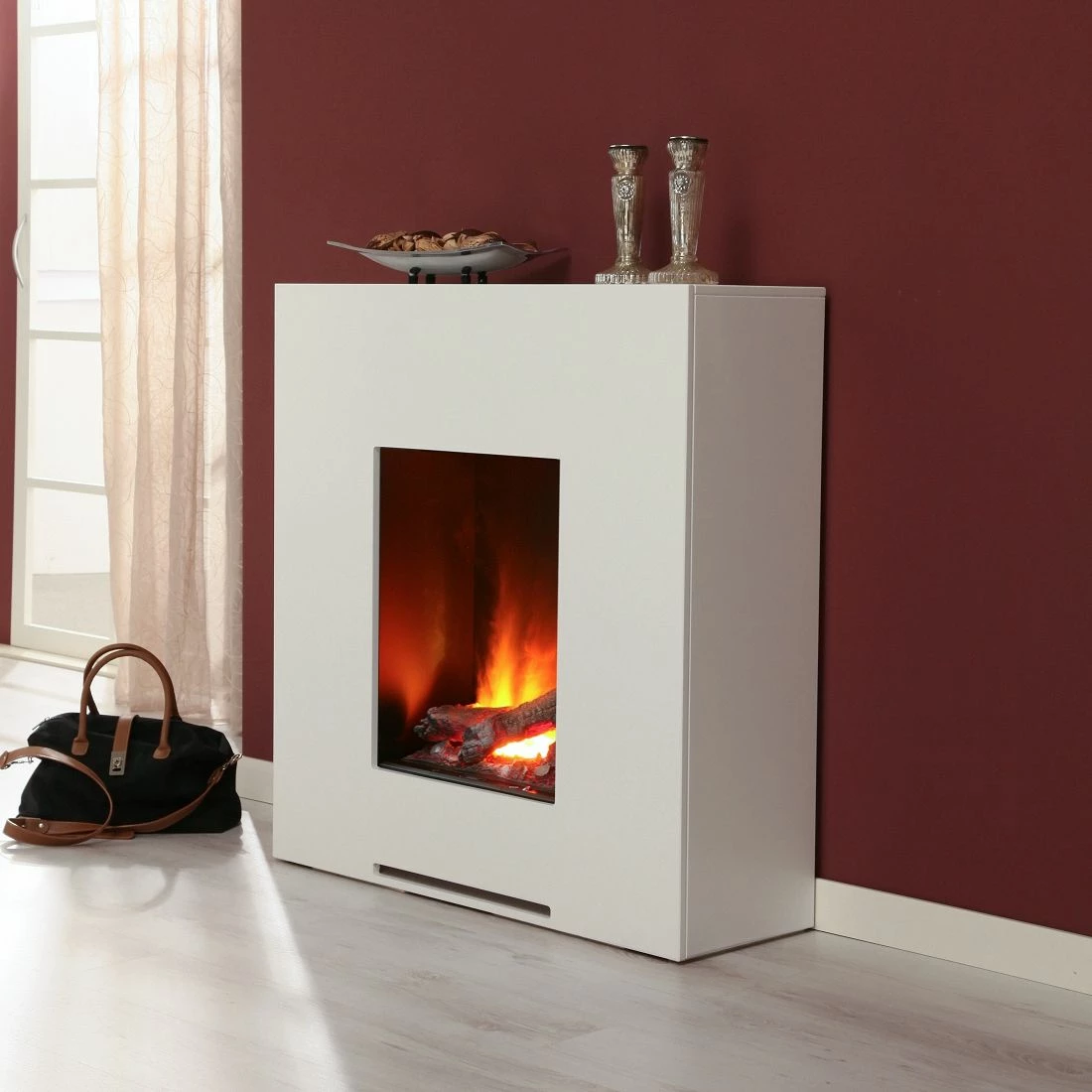 Montreux Elektrokamin Penlan - Brilliantweiß 8 Montreux Elektrokamin Penlan - Brilliantweiß – Bild 8