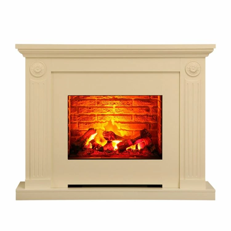 Montreux Elektrokamin Sommatino - Cremeweiß 3 Montreux Elektrokamin Sommatino - Cremeweiß – Bild 3