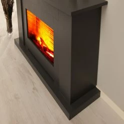 Montreux Elektrokamin Suares - Schiefer Dekor -Wohnzimmermöbel boutique en ligne elektrokamin suares schiefer dekor 3478113