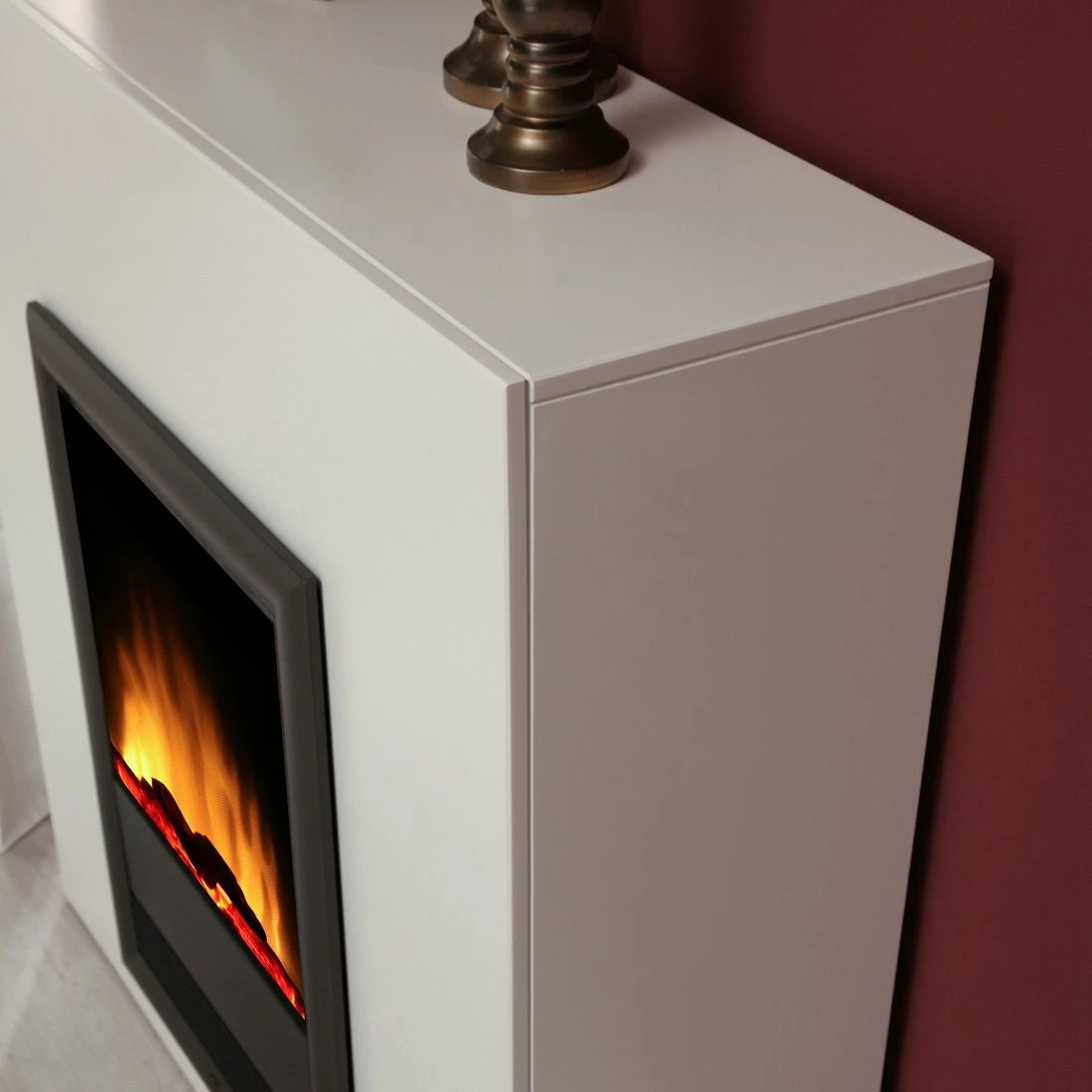 Montreux Elektrokamin Wolsin - Brilliantweiß 5 Montreux Elektrokamin Wolsin - Brilliantweiß – Bild 5