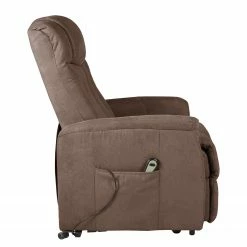 Duo Collection Fernsehsessel Juist Microfaser Braun - Elektrisch verstellbar: 1 Motor mit Kabel -Wohnzimmermöbel boutique en ligne fernsehsessel juist microfaser braun einmotorige verstellung mit aufstehhilfe 4060920