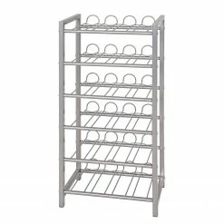 Home Design Flaschenregal Dundalk 0,5l II - Alufarbig