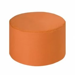 SITTING POINT Fußhocker Scuba dot com - Orange