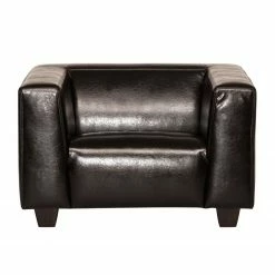 Maison Belfort Garnitur Nespolo (3-2-1) - Kunstleder - Dunkelbraun -Wohnzimmermöbel boutique en ligne garnitur nespolo 3 2 1 bycast echtleder dunkelbraun 4576892