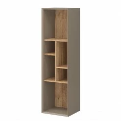 Germania Hängeregal Calvi - Steingrau / Eiche Navarra Dekor