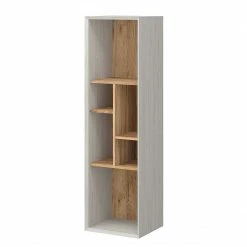 Wohnzimmermöbel boutique en ligne 31 Germania Hängeregal Calvi - Pinie Weiß Dekor / Eiche Navarra Dekor