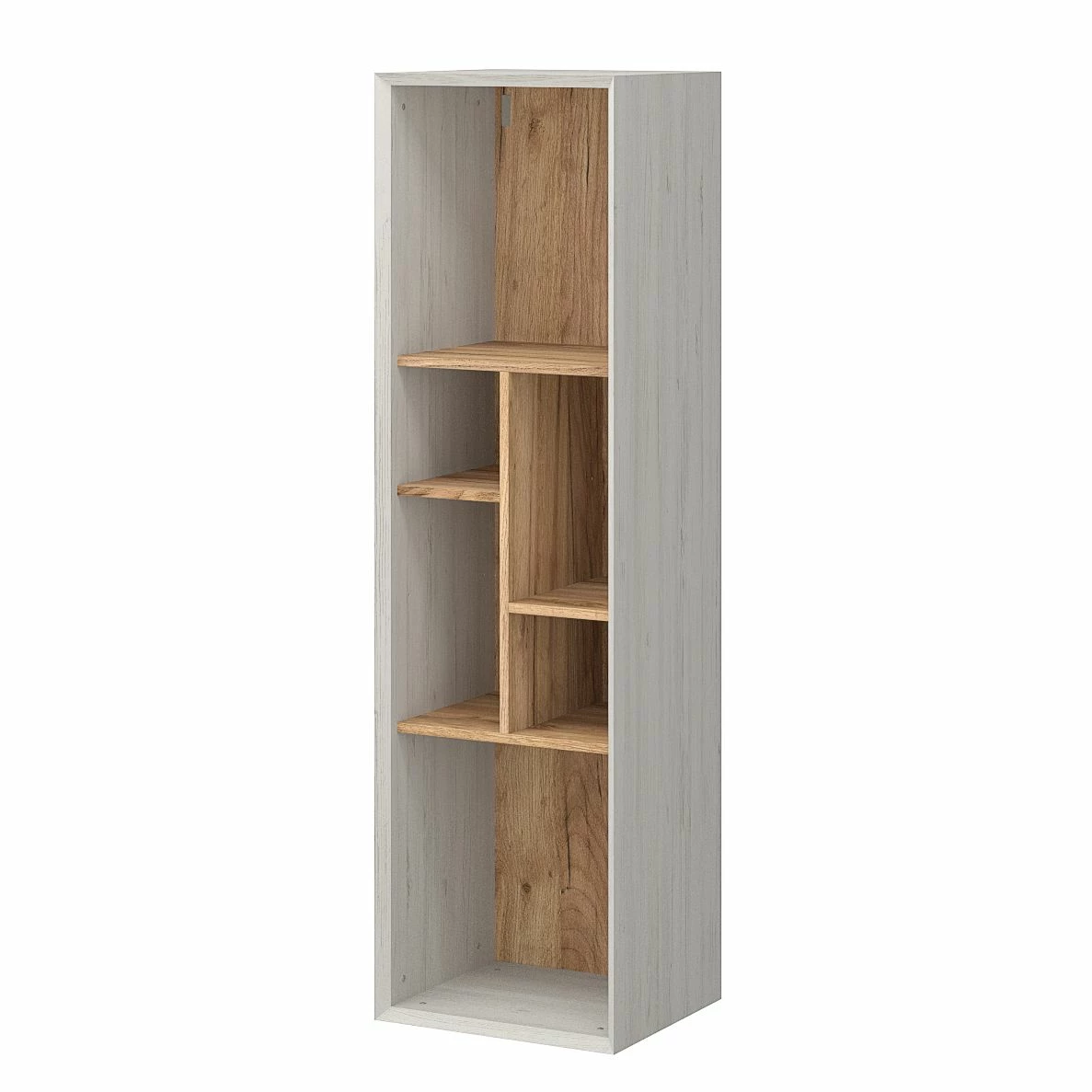 Germania Hängeregal Calvi - Pinie Weiß Dekor / Eiche Navarra Dekor 1 Germania Hängeregal Calvi - Pinie Weiß Dekor / Eiche Navarra Dekor