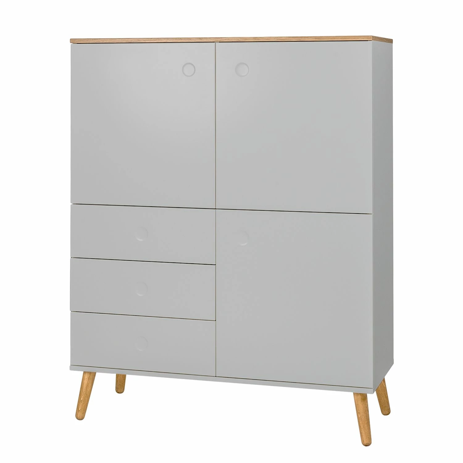 Tenzo Highboard Dot - Grau 1 Tenzo Highboard Dot - Grau