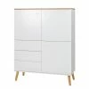 Tenzo Highboard Dot - Weiß
