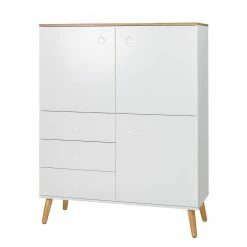 Tenzo Highboard Dot - Weiß