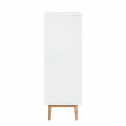 Mørteens Highboard Lindholm I - Weiß -Wohnzimmermöbel boutique en ligne highboard lindholm weiss matt eiche massiv 333571