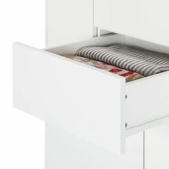 Mørteens Highboard Lindholm I - Weiß -Wohnzimmermöbel boutique en ligne highboard lindholm weiss matt eiche massiv 333574