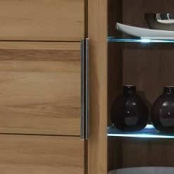 Ars Natura Highboard Pia I - Wildeiche massiv - geölt -Wohnzimmermöbel boutique en ligne highboard pia i wildeiche massiv geoelt 302683