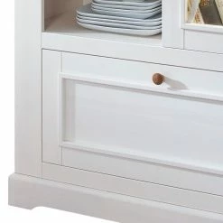 Maison Belfort Hochkommode Ummanz II - Kiefer massiv - Kiefer Weiß -Wohnzimmermöbel boutique en ligne hochkommode ummanz ii kiefer massiv kiefer weiss kiefer honig 5087148