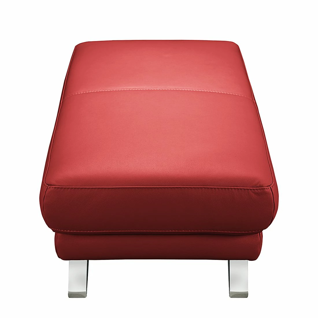 Loftscape Hocker Silvano - Echtleder Kaminrot 2 Loftscape Hocker Silvano - Echtleder Kaminrot – Bild 2