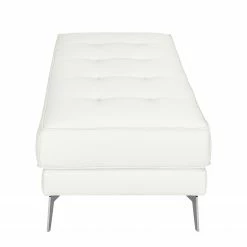 Loftscape Hockerbank Walden Echtleder - Weiß -Wohnzimmermöbel boutique en ligne hockerbank walden echtleder weiss 2054890