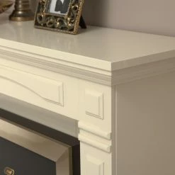 Montreux Elektrokamin Houston - Cremeweiß -Wohnzimmermöbel boutique en ligne houston elektrokamin cremeweiss 4168676