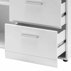 Germania Kommode Adana - Hochglanz Weiß -Wohnzimmermöbel boutique en ligne kommode adana hochglanz weiss 5151936