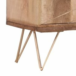 Ars manufacti Kommode Argallo II - Mango massiv / Metall - Mango / Gold -Wohnzimmermöbel boutique en ligne kommode argallo ii mango massiv metall mango gold 4419580