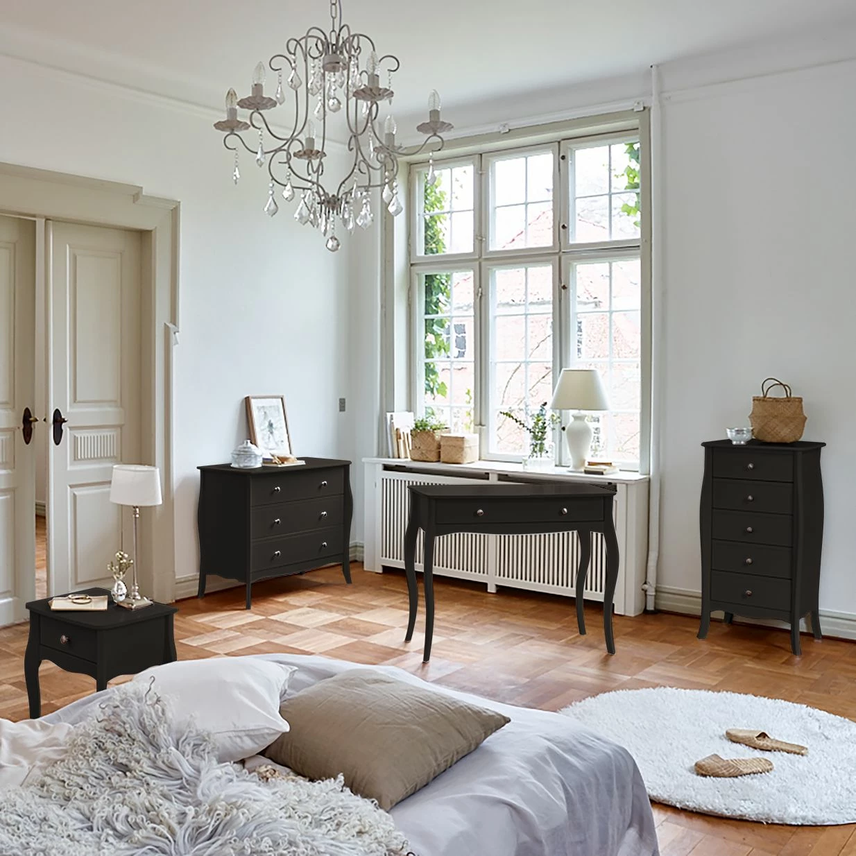 Steens Beistelltisch Baroque - Schwarz 2 Steens Beistelltisch Baroque - Schwarz – Bild 2