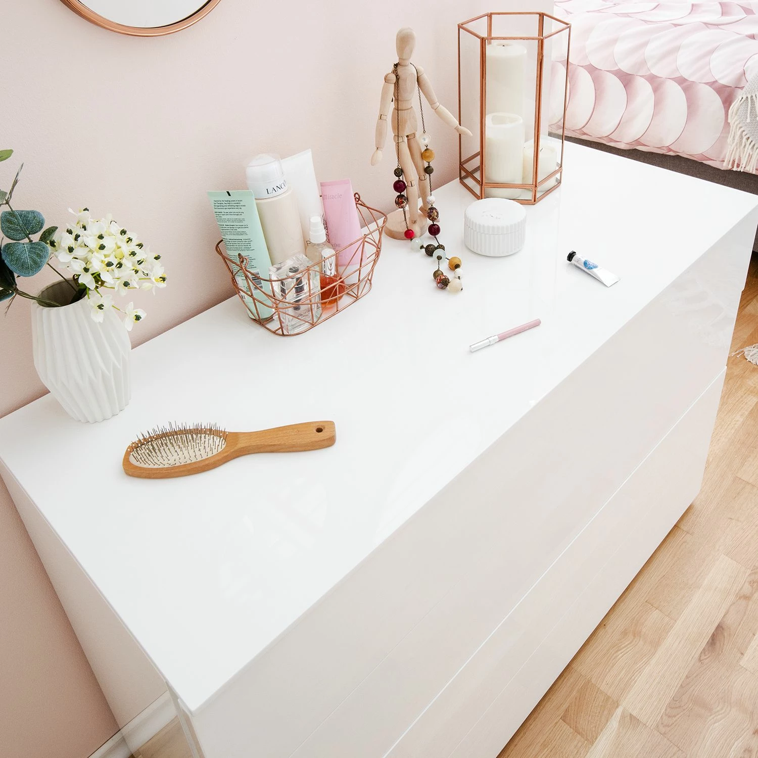 Fredriks Kommode Bianco II - Hochglanz Weiß 3 Fredriks Kommode Bianco II - Hochglanz Weiß – Bild 3