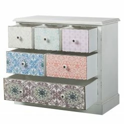 Maison Belfort Kommode Charminster V - Paulownia teilmassiv -Wohnzimmermöbel boutique en ligne kommode charminster v paulownia teilmassiv 4263224