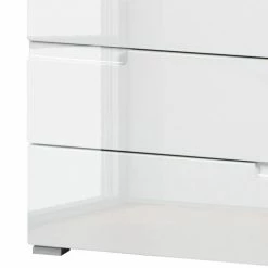 Fredriks Kommode Larado III - Hochglanz Weiß / Weiß -Wohnzimmermöbel boutique en ligne kommode larado iii hochglanz weiss weiss 3093889