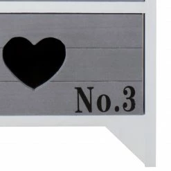 Maison Belfort Kommode Malanda - Höhe: 60 cm -Wohnzimmermöbel boutique en ligne kommode malanda paulownia massiv grau 4347452