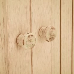 Ridgevalley Kommode Nayok - Hellbeige -Wohnzimmermöbel boutique en ligne kommode nayok pinie teilmassiv hellbeige 3527485