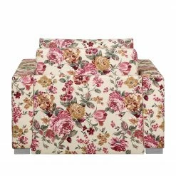 Mooved Schlafsessel Latina XII - Flachgewebe - Beige / Rot -Wohnzimmermöbel boutique en ligne latte 80 schlafsessel standard stoff komplett orleans 03 fuesse holz 4131776