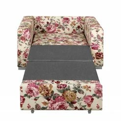 Mooved Schlafsessel Latina XII - Flachgewebe - Beige / Rot -Wohnzimmermöbel boutique en ligne latte 80 schlafsessel standard stoff komplett orleans 03 fuesse holz 4131792